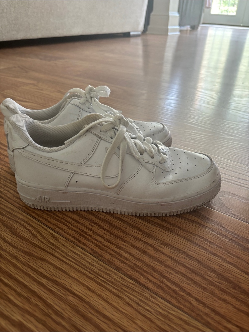 Nike White Air Force One Sneakers